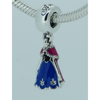 Charm Europeu Berloque em Prata Princesas PND019