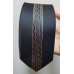 Gravata Slim Importada em Seda Black com Textura