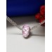 Charm Europeu em Murano e Prata com Flores PND067