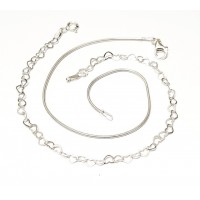 Conjunto com 2 Pulseiras de Prata 925