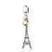 Charm Europeu Berloque Torre Eiffel