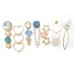 Conjunto De Presilhas Com Decoração Diversas - TII0575