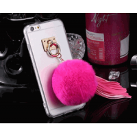 Capa Para Iphone com Pompom e Franjas