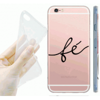 Capa de Silicone para iPhone com Frases