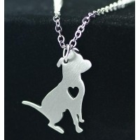 Colar com Pingente de Cachorrinho