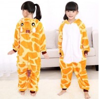 Pijama Infantil Cosplay Girafinha Unissex