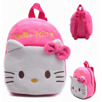 Mochila Infantil de Pelúcia Hello kit