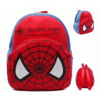 Mochila Infantil de Pelúcia Modelo Homem Aranha