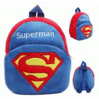 Mochila Infantil de Pelúcia Modelo Superman