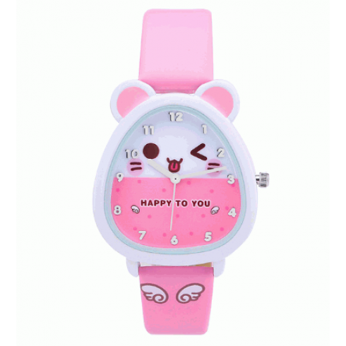 Relógio Infantil Kezzi Rosa