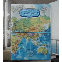 Capa Para Passaporte Mapa Mundi