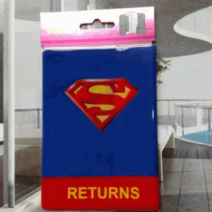 Capa Para Passaporte Modelo Superman