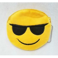 Porta Moedas Emoji em Pelúcia 